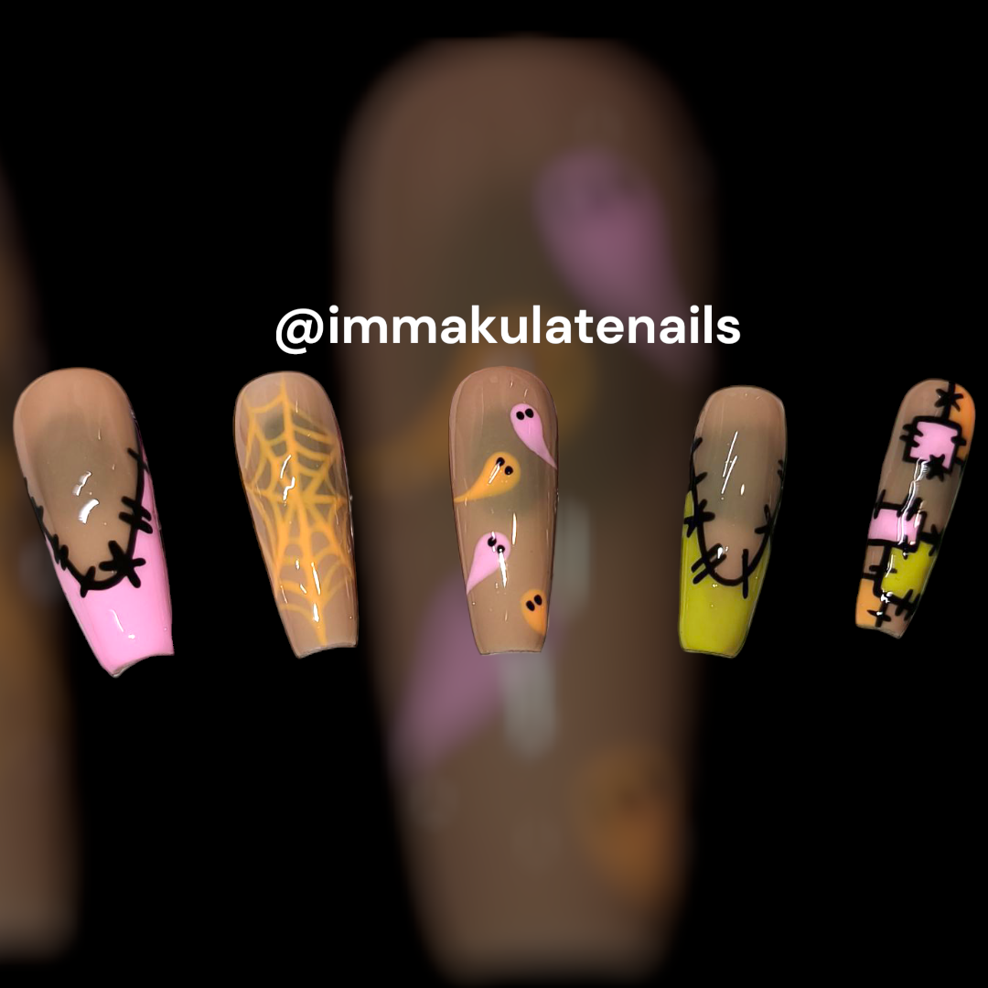 tri-color spooky set