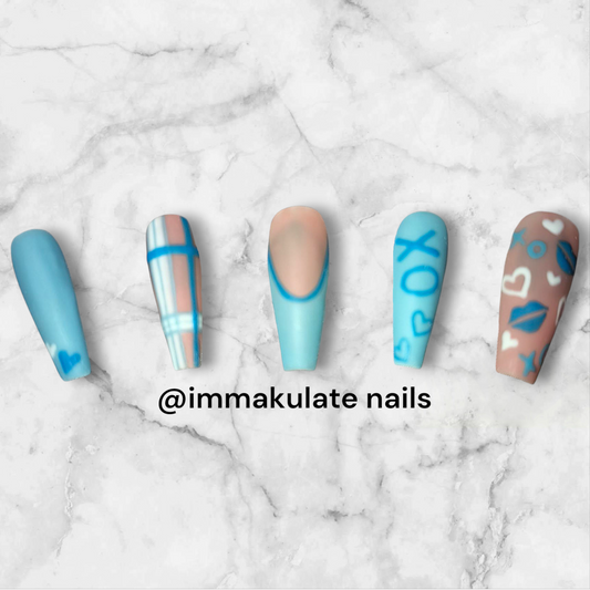 valentines day nails