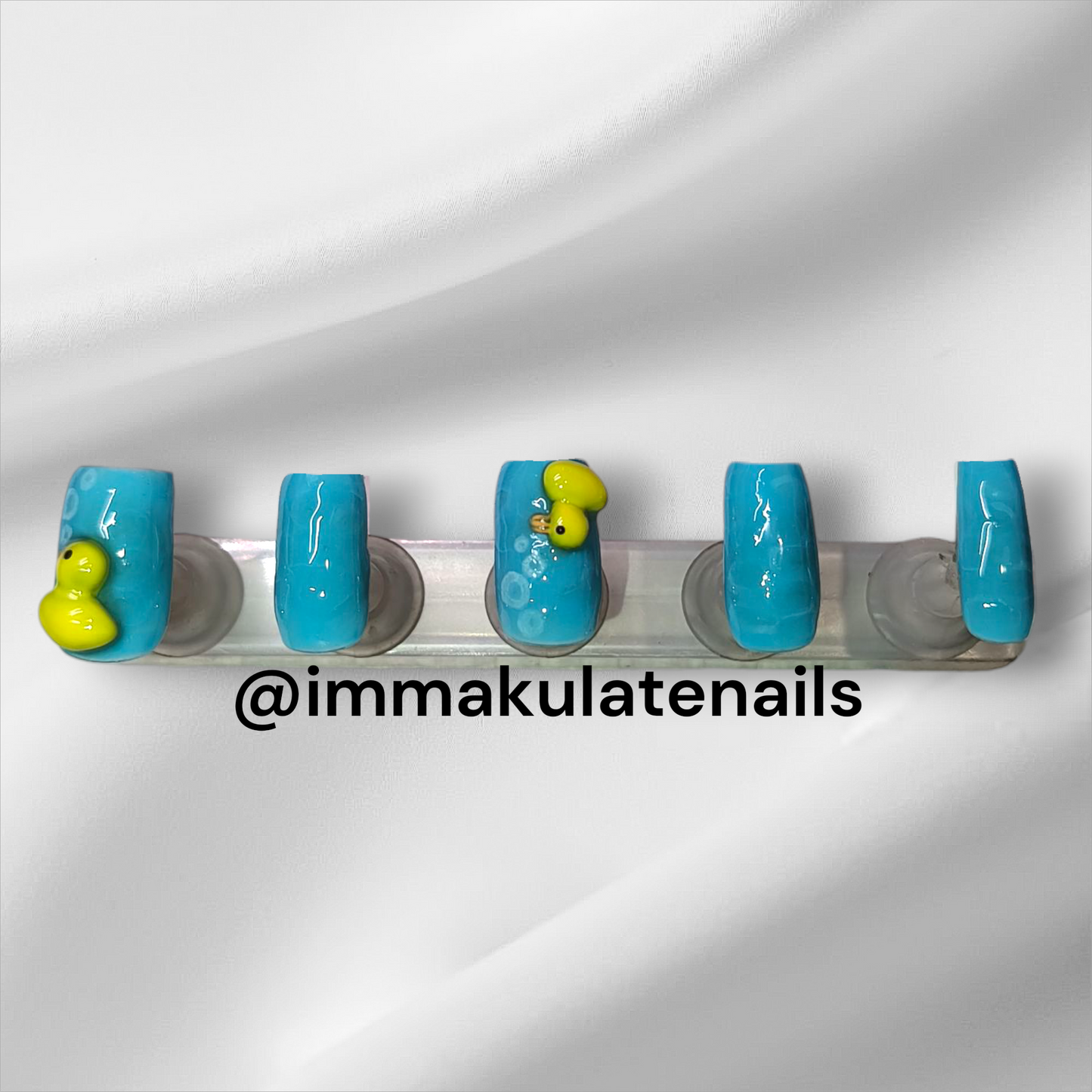 adorable "duck" nails