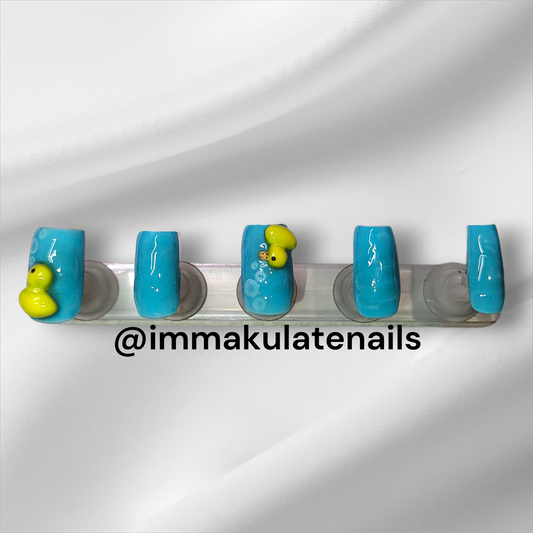 adorable "duck" nails